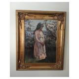 "Girl in Blossom" in Frame