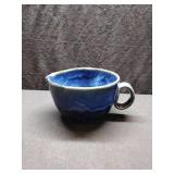Cascadia Stoneware Blue Mixing Bowl