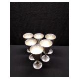 6 Sterling Silver (stamped) Gorham 272 Goblets