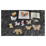 Animal Brooches