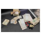 Box of Bridge Card Game Supplies