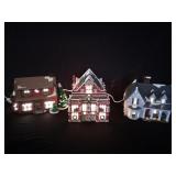 3 Departmetn 56 Houses