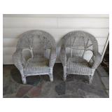 2 Wicker Chairs