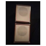 2 The Quality Line Quam Co Axial Speakers