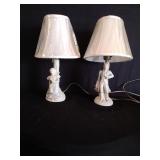 2 Victorian Lamps