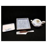 Box of Ceramic Dishware