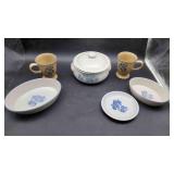 6 pcs of Pzaltzgraph Pottery