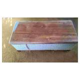 Cedar Chest & Samsonite Vtg Makeup Case
