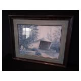Signed Don Iverson Covered Bridge Print