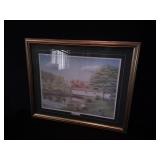 Signed Don Iverson Covered Bridge Print