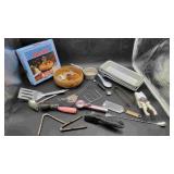 Misc Kitchen Utensils & Nutbowl Nutcracker