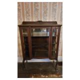 Antique China/Curio Cabinet w/ Classic Claw Feet