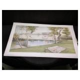 Don Iverson Print of Covered Bridge