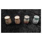 Sterling Silver (Stamped) Salt/Pepper Shakers