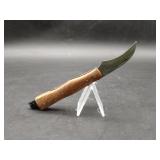 Steel "leopard" mushroom knife Folder