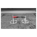 Damascus 2.75" Trapper in Leather Case