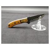 Carbon Steel 4.5 Skinner in leather Sheath