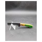 Carbon Steel 4" Bull Cutters in Leather Sheath