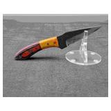 Carbon Steel 4" Cross Draw Knife