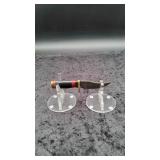 Damascus 3" Rat Tail Skinner Mini in Leather Sheat