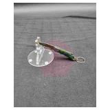 Damascus 2" Keychain Folder Knife