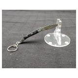 Damascus 2.5" Folder Keychain