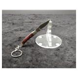 Damascus 2.5" Folder Keychain knife