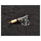 Damascus Rat Tail Skinner Mini in Sheath