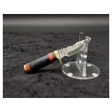 Damascus Rat Tail Skinner Mini in Sheath