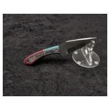 Carbon steel 4" Cross Draw Knife