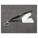 Damascus 2.25" Folder Keychain