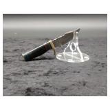 Damascus Rat Tail Skinner Mini in Sheath