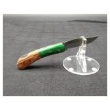 Steel Small Folder in Leather case