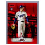 Roki Sasaki Rookie Red Foil