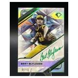 Burt Blyleven Green On Card Auto /15