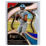 Hendon Hooker Black and Red Prizms Die Cuts