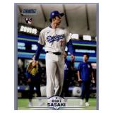 Roki Sasaki Rookie Card Lot (2 Cards)