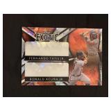 Leaf Exotic Acuna Jr Tatis Jr 1/1 Proof