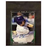 Matt Shaw Autographs Emerald /25