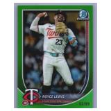 Royce Lewis Green Refractor /99