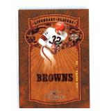 Jim Brown Legendary Players Silver /500