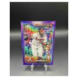 Michael Harris II Purple Logofractor /250