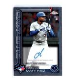 Orelvis Martinez Rookie Debut Autographs