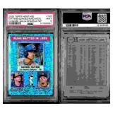 Ohtani / Adames /Machado Aqua Sparkle PSA9