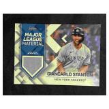 Giancarlo Stanton Major League Material Relics