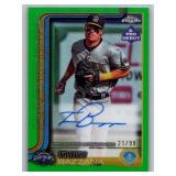Travis Bazzana On Card Auto /99