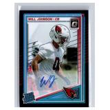 Will Johnson Rated Rookies Autographs Purple Stars