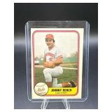 Johnny Bench 1981 Fleer