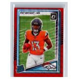 Pat Bryant Optic Rated Rookies Preview Red Wave