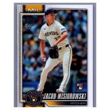 Jacob Misiorowski Rookie Card Lot (3 Cards)